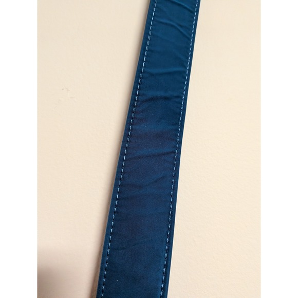 Athleta Women Blue All About Crossbody Bag Crescent Nylon Zip One Size - Picture 7 of 11